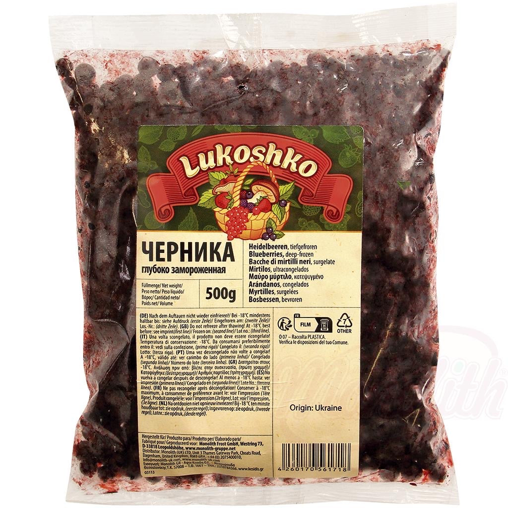 Черника замороженная 500г