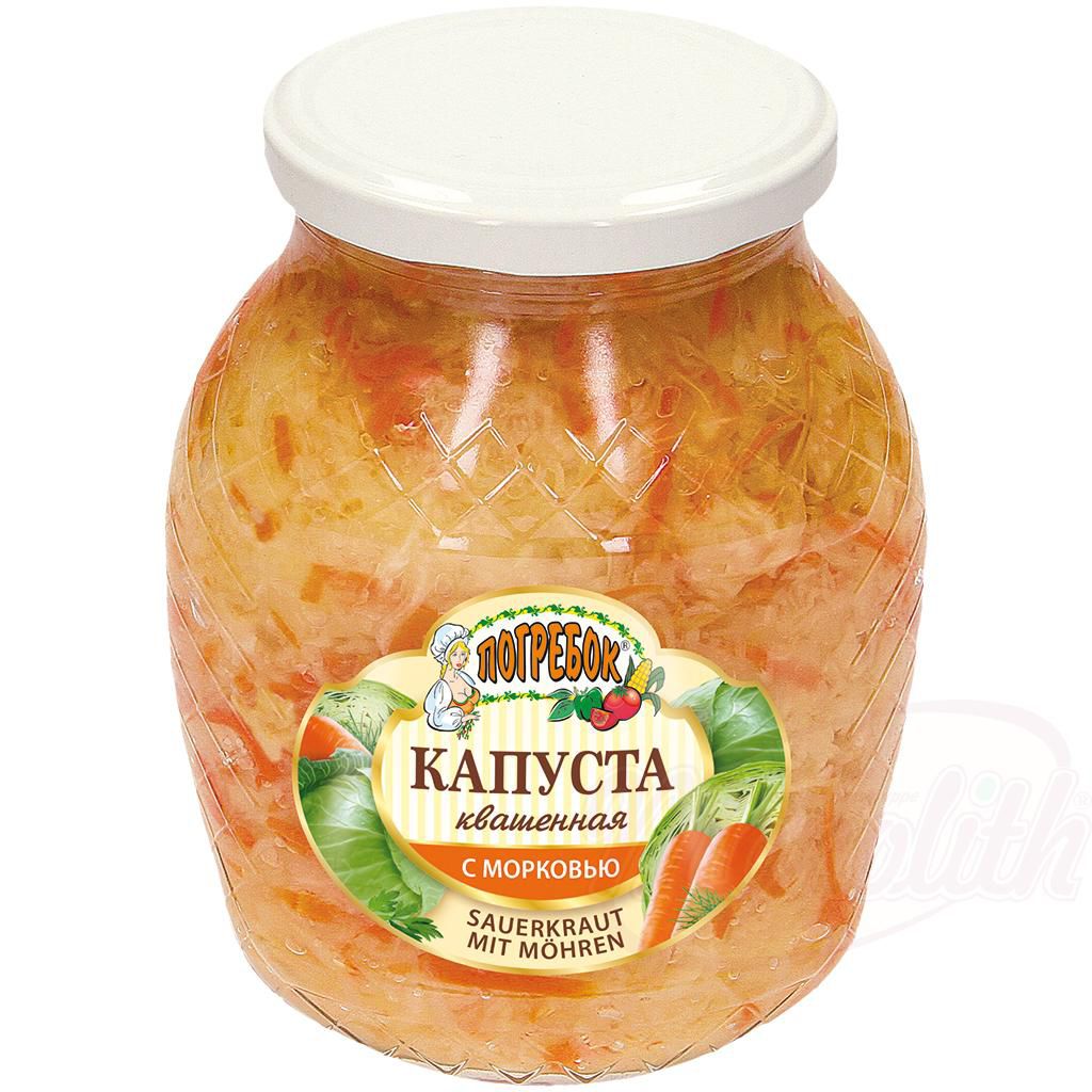 Капуста квашеная с морковью