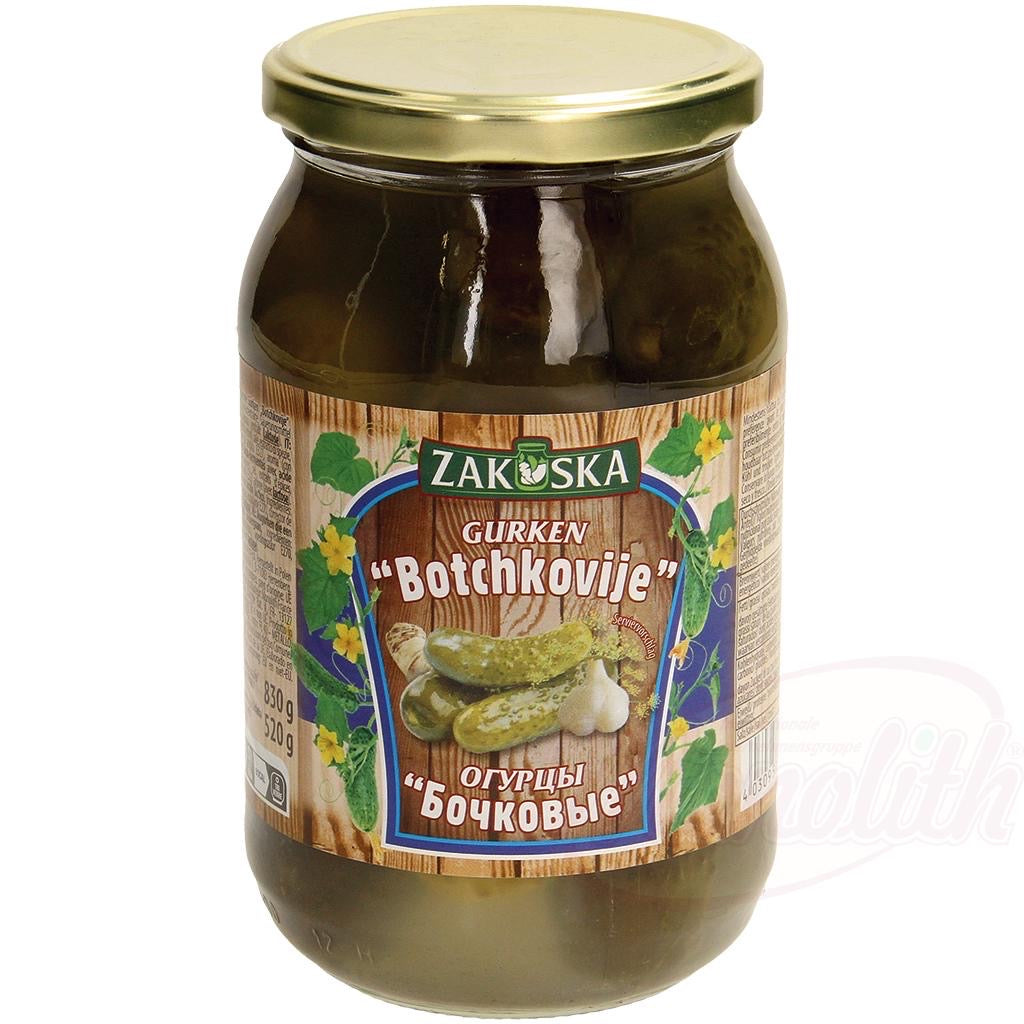Огурцы «Бочковые» квашеные 830г