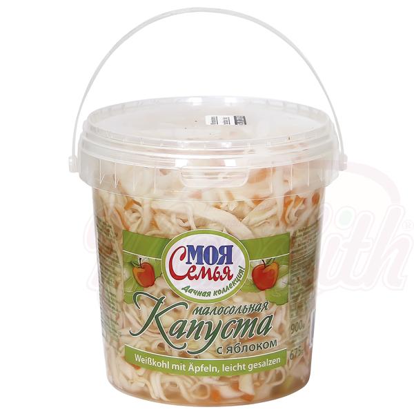 Капуста малосольная с яблоком 900г