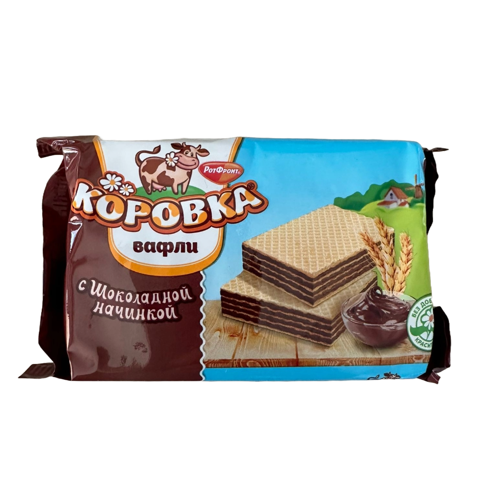Вафли «Коровка» с шоколадной начинкой
