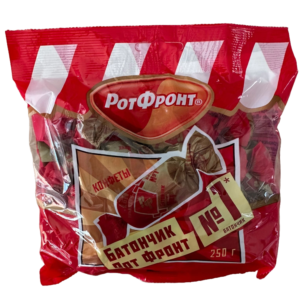 Конфеты батончики Рот Фронт