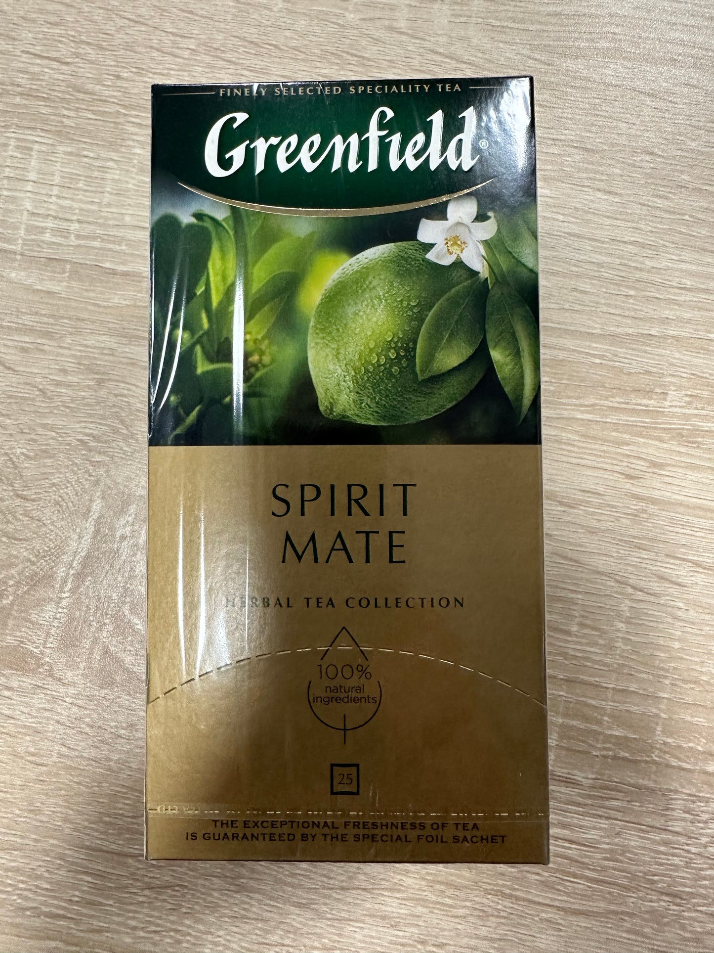 Thé vert Greenfield Spirit Mate 25 sachets