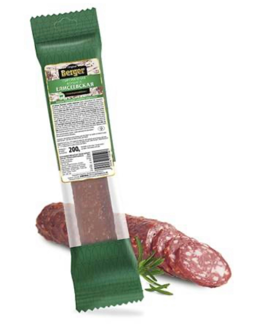 Saucisson sec Eliseevskaya Berger 200g