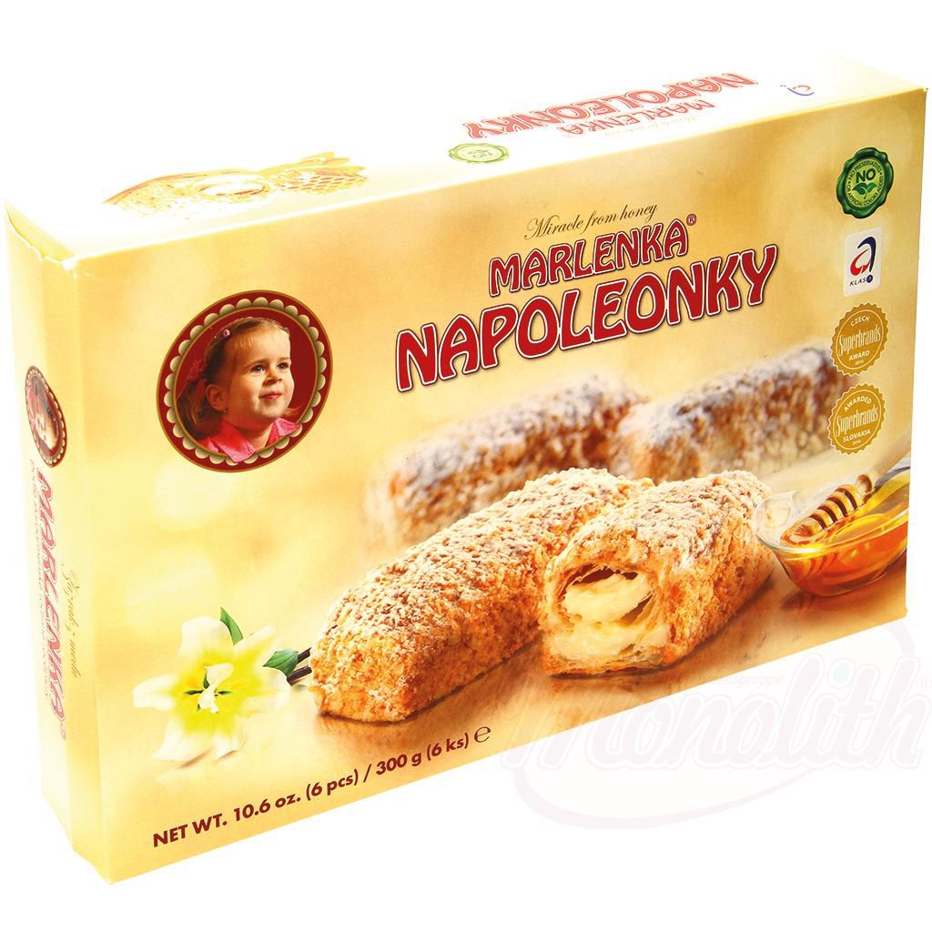 Gâteaux Napoléon surgelés