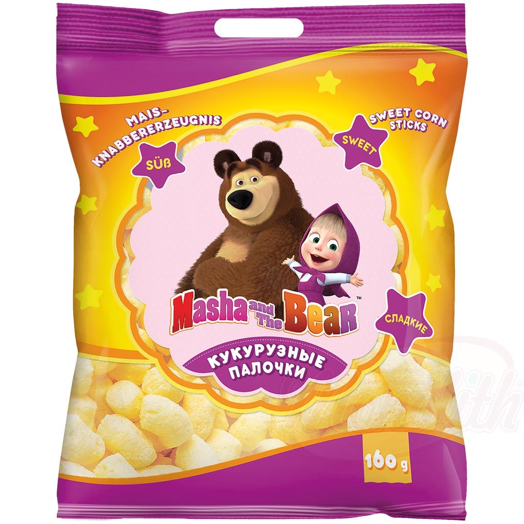 Bâtonnets de maïs sucré « Masha et l'ours » 160g