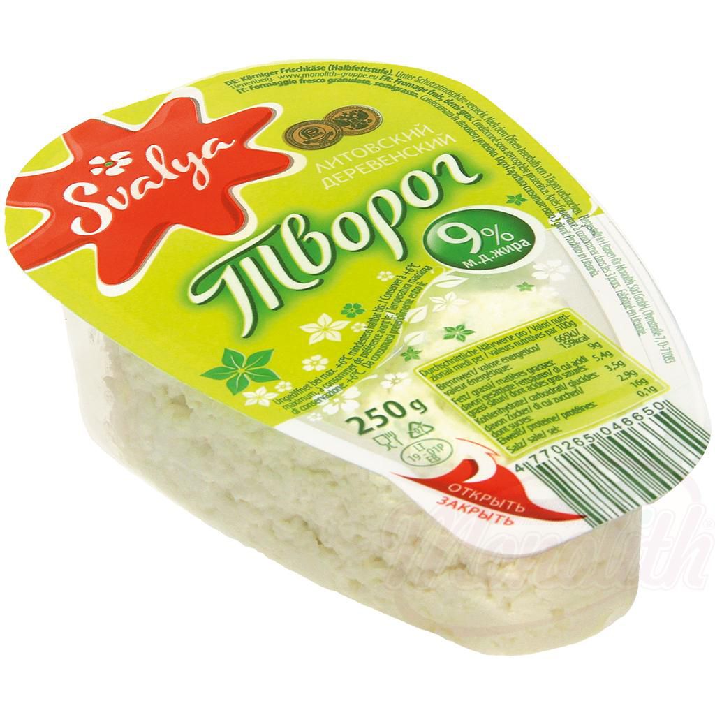 Fromage cottage Svalya 9% de matière grasse