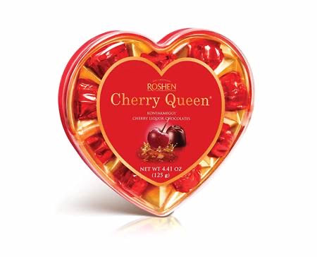 Bonbons aux cerises et liqueur "Cherry Queen" Roshen 125g