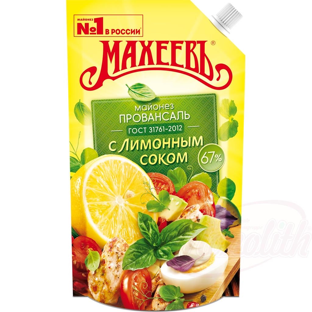 Mayonnaise au jus de citron « Maheev » 400ml.