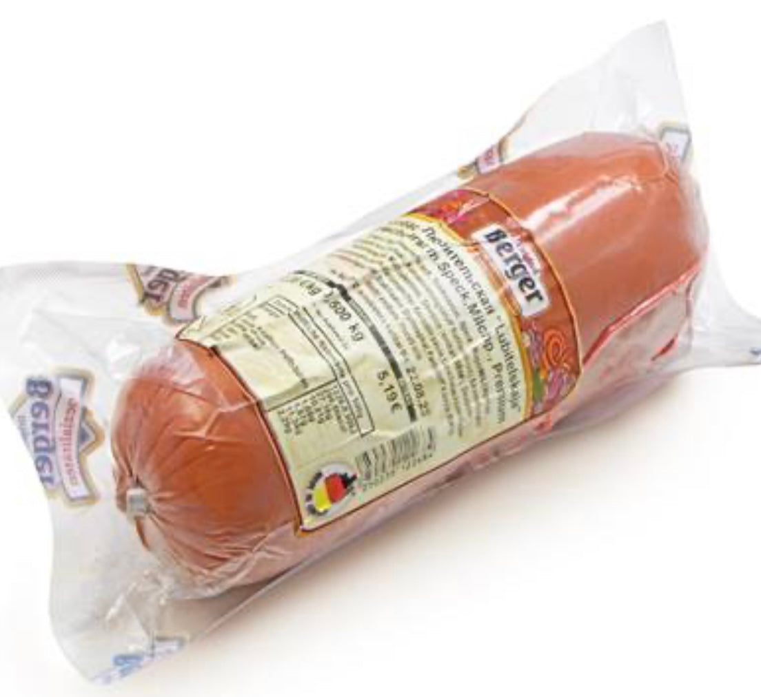 Saucisson Bergère Bouilli Amateur Fumé Naturellement 600g