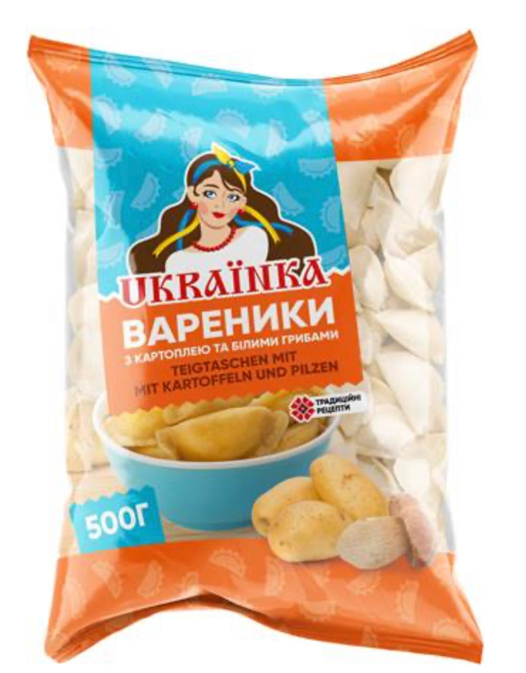 Raviolis aux pommes de terre et cèpes « Ukrainka » 500g