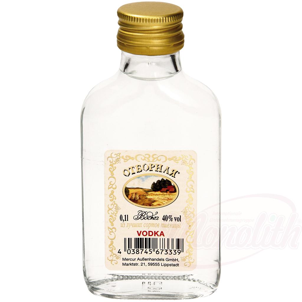 Vodka « Otbornaïa » 40% alc. 0,1L