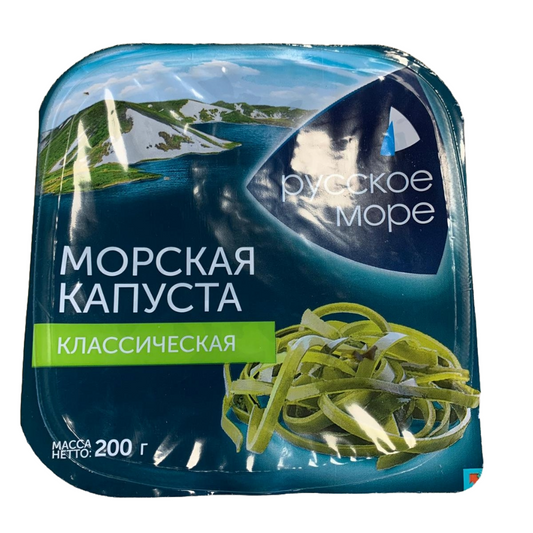 Салат из морской капусты классический