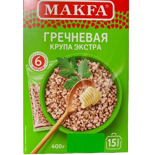 Крупа гречневая в пакетиках Макфа