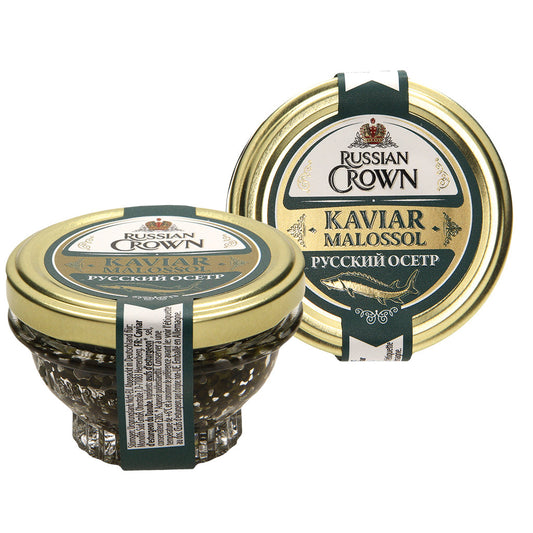 Caviar d'esturgeon noir Couronne Impériale